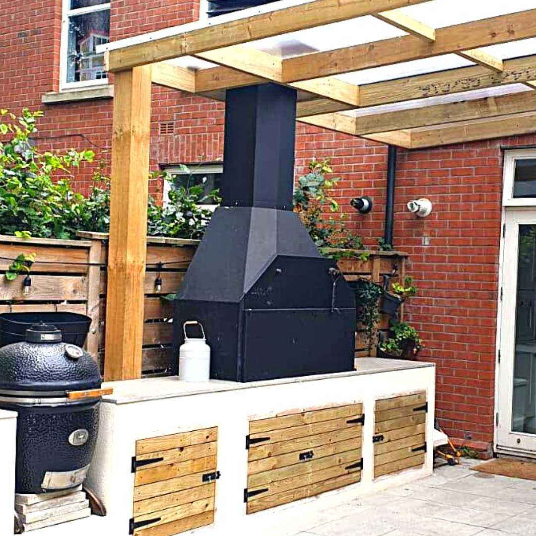 Home Fires Free Standing Braai - 1200mm (no stand)