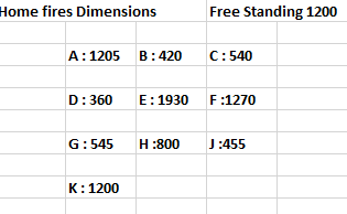 Free Standing Gas and Solid Fuel Combo
