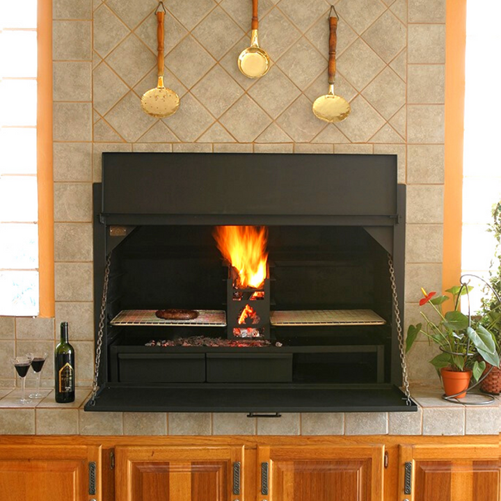 Built-In Braais - Home Fires Range | Fireboks