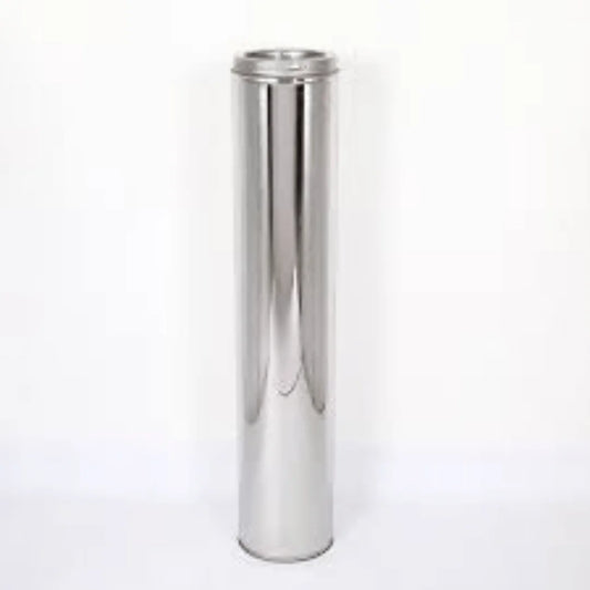1m Insulated Stainless Steel flue