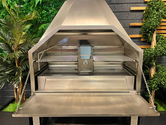 Home Fires Free Standing 304 Stainless Steel Braai - No Stand